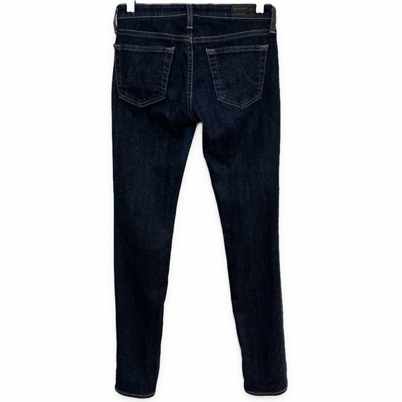 Ag Adriano Goldschmied | Stevie Slim Straight Jeans Dark Wash Ankle Size 26R - Picture 2 of 8